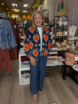 Chap and Graham Fire Heart Jacket