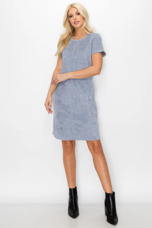 JOH Audrey Suede Dress