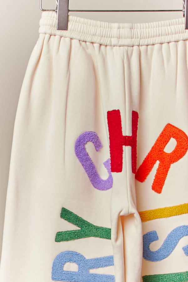 Christmas Pants with Lettering