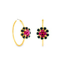 TOVA Mini Bianca Hoops in All the Colors