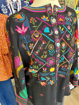 John Mark Cabo Embroidered Tunic