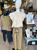 Kick Off Flutter Sleeve Blouse