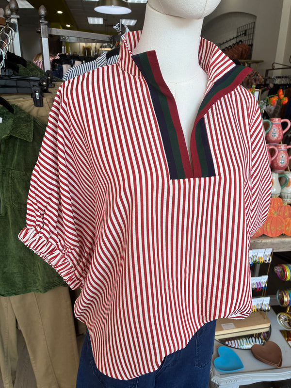 Entro Alyssa Stripe Top
