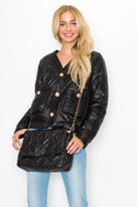 JOH Johya Puffer Jacket w/crossbody bag