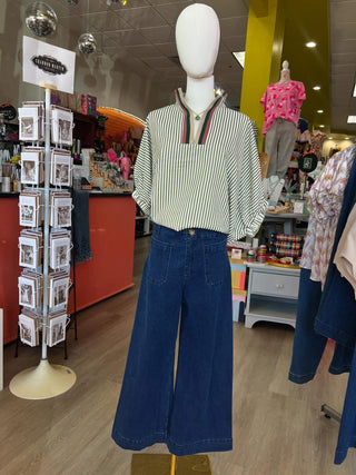 Entro Alyssa Stripe Top
