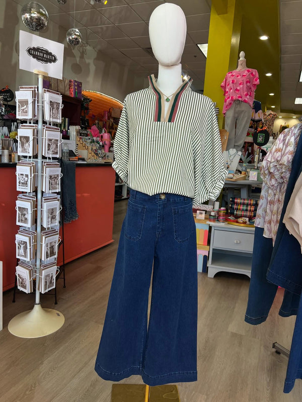 Entro Alyssa Stripe Top
