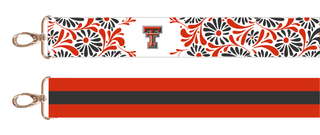 Texas Tech   Floral Strap by Desden
