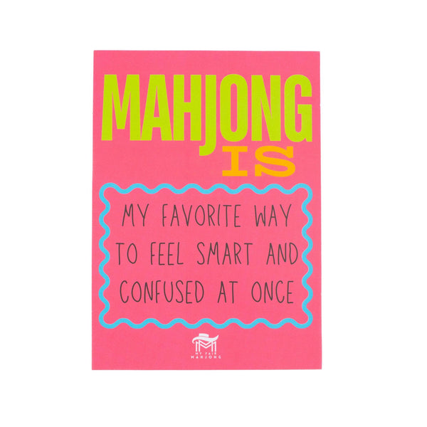 MAHJONG SHUFFLE CARD  |  Single card