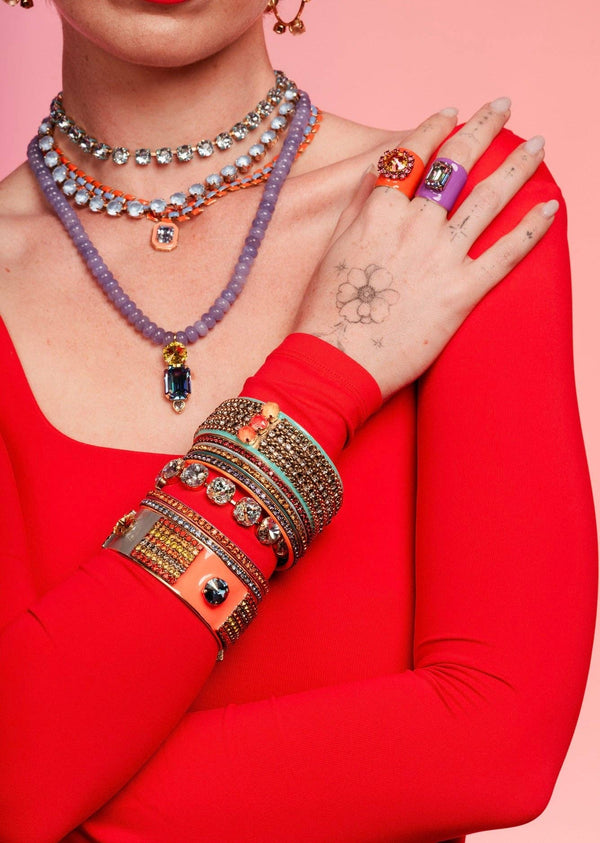 TOVA Jacci Ring in Enamel