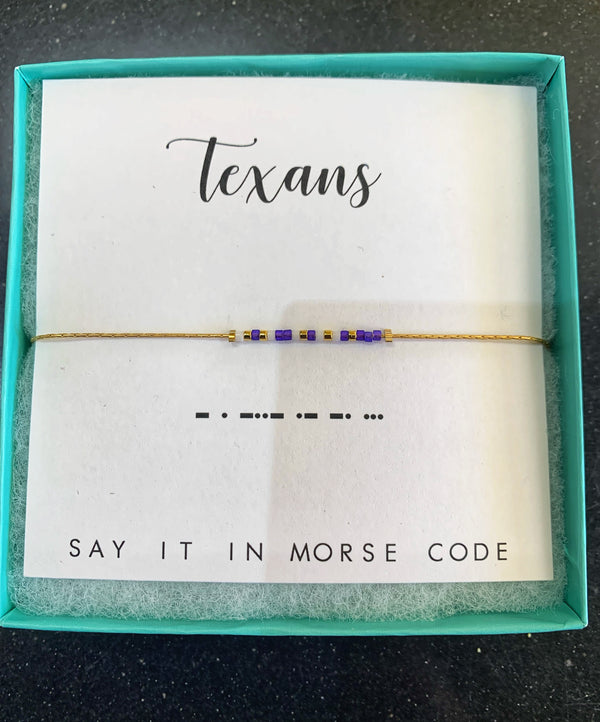 dot & dash Design Collegiate bracelet