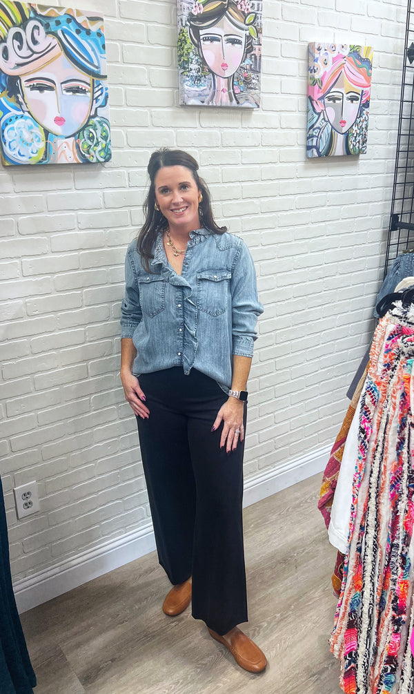 Ivy Jane Snappy Denim Shirt