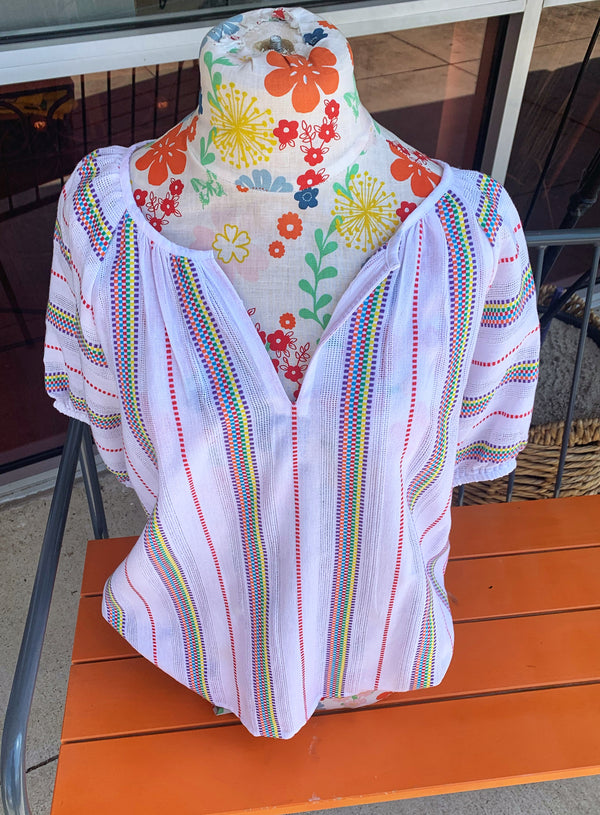Ivy Jane Primary Stripe Top