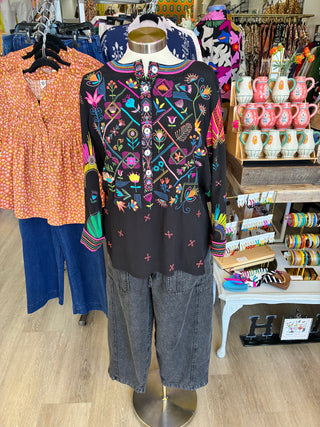 John Mark Cabo Embroidered Tunic