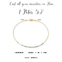 dot & dash Design Faith Bracelet