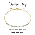 dot & dash Design Faith Bracelet