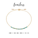 dot & dash Design Faith Bracelet
