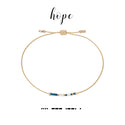 dot & dash Design Faith Bracelet