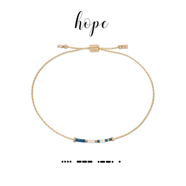 dot & dash Design Faith Bracelet