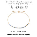 dot & dash Design Faith Bracelet
