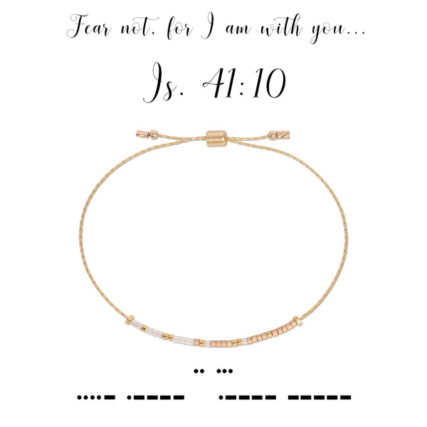 dot & dash Design Faith Bracelet