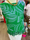 Tru Luxe beach-y fringe top