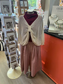 Wishlist gingham wide leg pants