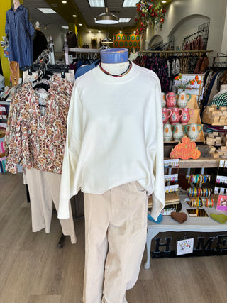 eesome elevated essential sweater