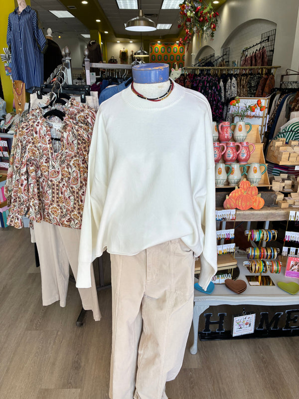 eesome elevated essential sweater