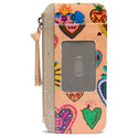 Consuela Card Organizer Peach