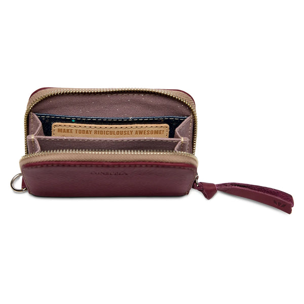Consuela Zippy Wallet Plum