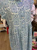 Uncle Frank linen blues dress