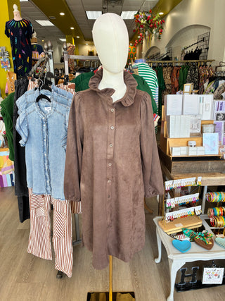 JOH Anthony Suede Dress