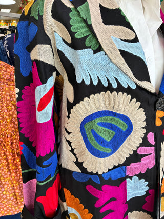 John Mark San Miguel Embroidered Blazer