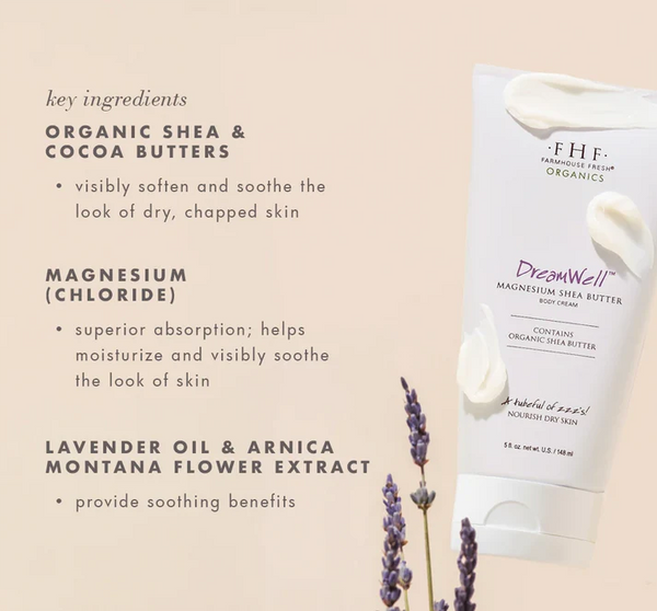 FarmHouse Fresh DreamWell Magnesium, Shea Butter