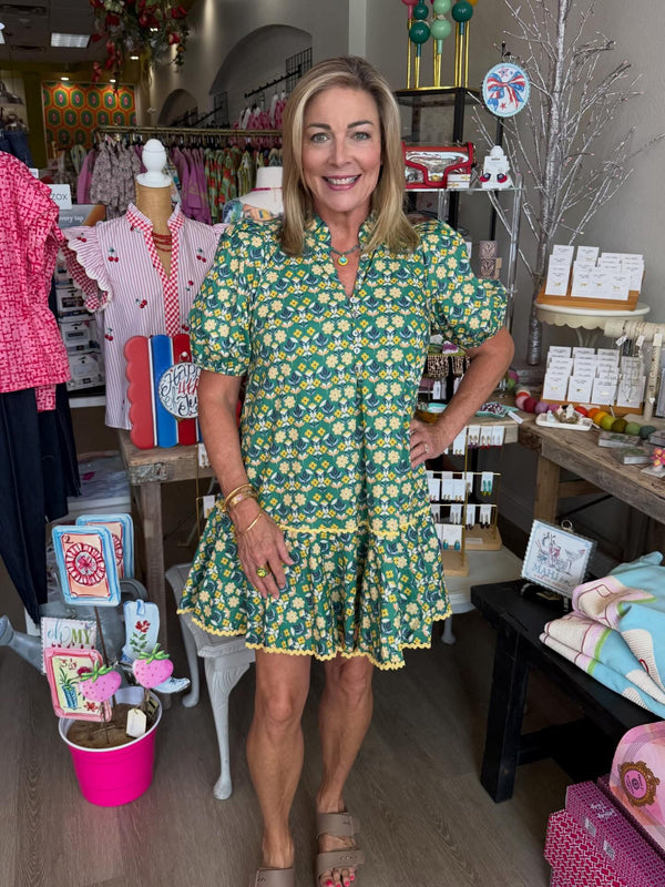 Entro bright botanicals dress