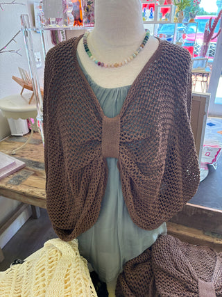 Gigi Moda Cotton Cardi w/Twist