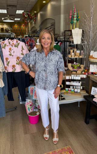 Tru Luxe garden party top