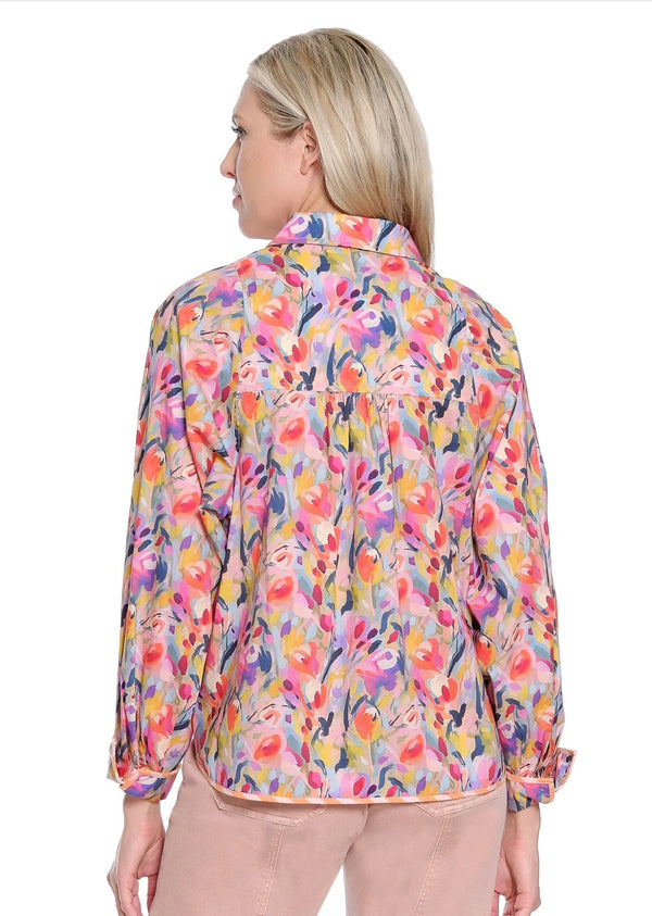 Tru Luxe Besty Balloon Sleeve Blouse