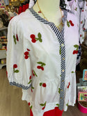 John Mark Cherry On Top Blouse