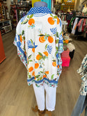 John Mark Topical Print Top