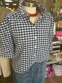 Adrienne Jodie Gingham Shirt