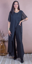 Gigi Moda Brezza Criss Cross Silk Tunic