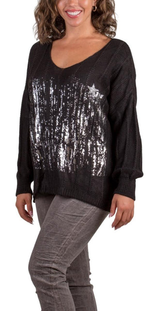 Gigi Moda Divo Knit Sweater