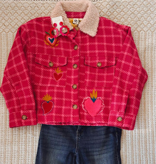 Ivy Jane Sacred Heart Plaid Jacket