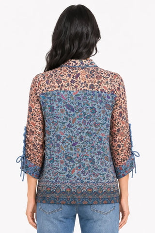 John Mark Denim Days Cinch Blouse
