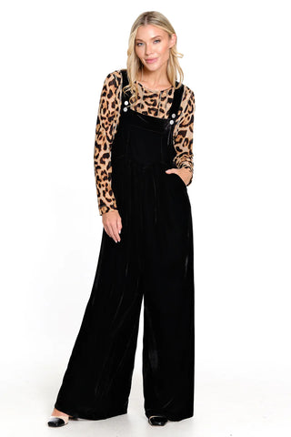 John Mark Velvet Jumpsuit
