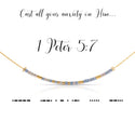 dot & dash Design Faith Necklace