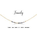 dot & dash Design Family Necklace