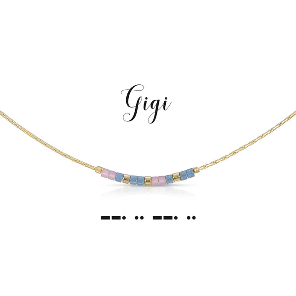 dot & dash Design Family Necklace