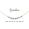 dot & dash Design Family Necklace